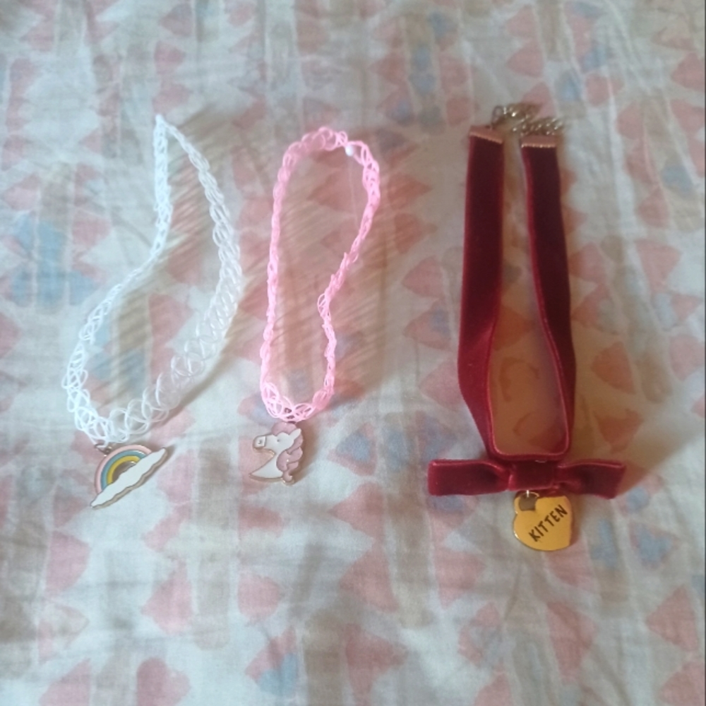 Old Hot Topic Chokers (Read Below)